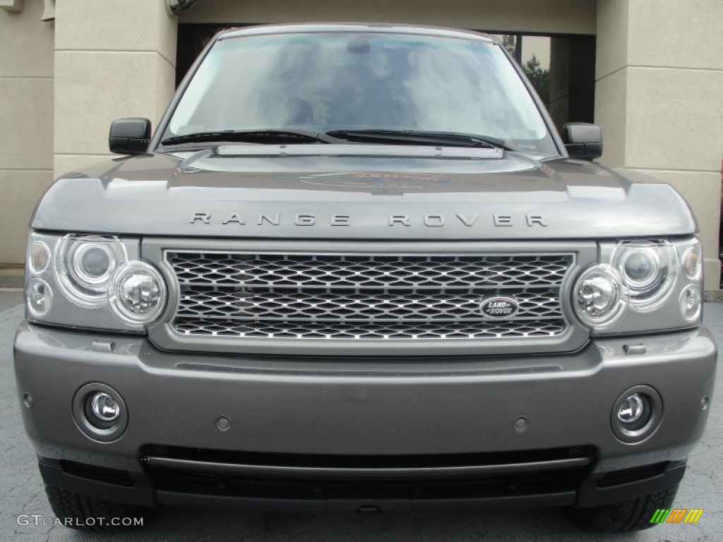 2007 Range Rover Supercharged - Stornoway Grey Metallic / Jet Black photo #4