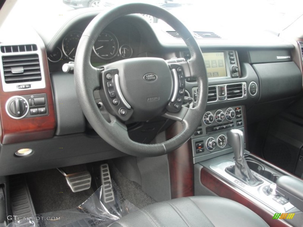 2007 Range Rover Supercharged - Stornoway Grey Metallic / Jet Black photo #12