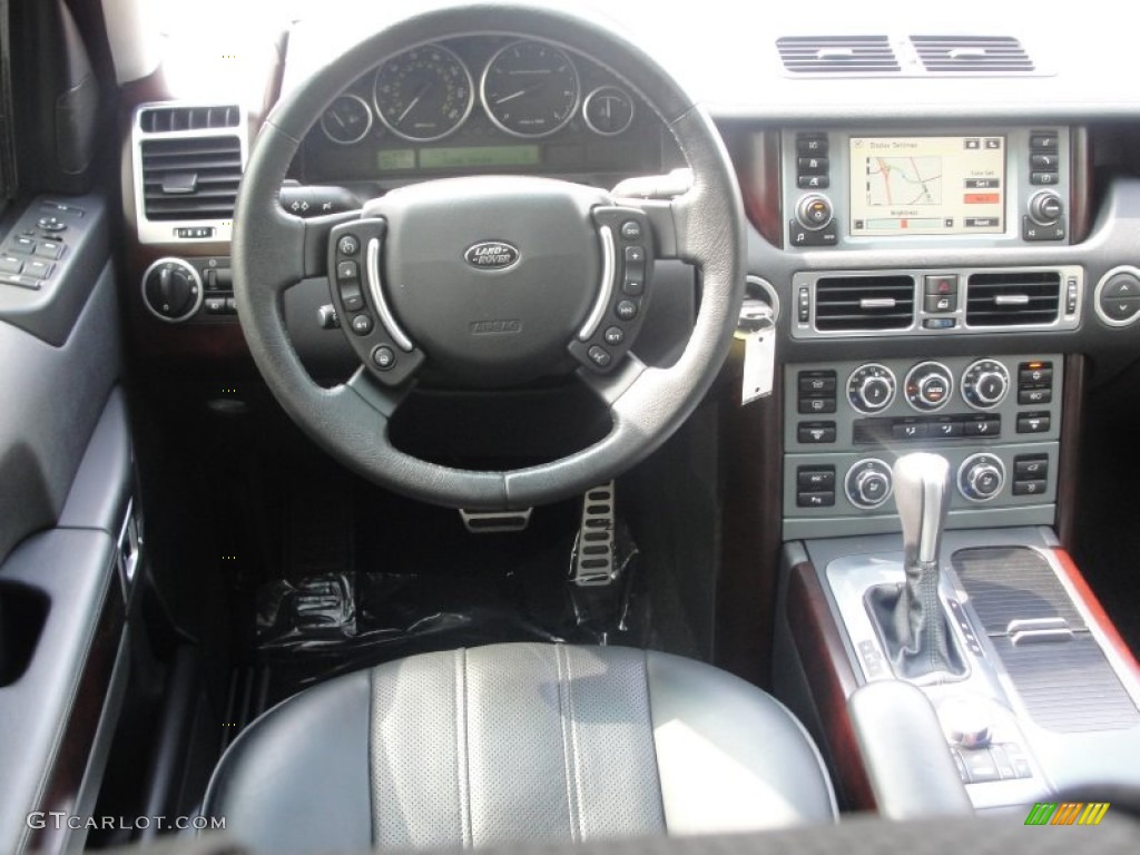 2007 Range Rover Supercharged - Stornoway Grey Metallic / Jet Black photo #14