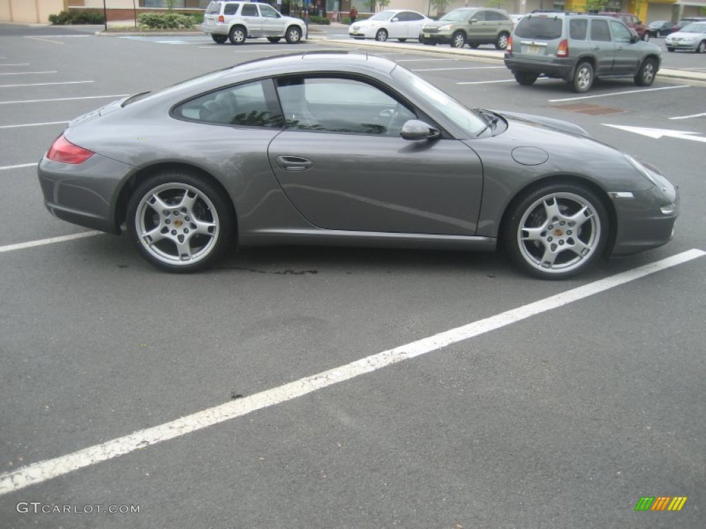 2007 911 Carrera Coupe - Meteor Grey Metallic / Stone Grey photo #4