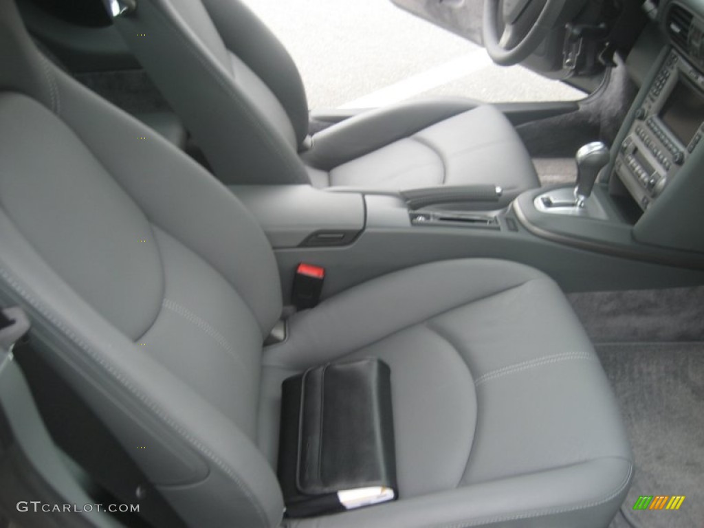 2007 911 Carrera Coupe - Meteor Grey Metallic / Stone Grey photo #16