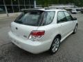 2007 Satin White Pearl Subaru Impreza WRX Wagon  photo #2