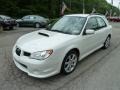 2007 Satin White Pearl Subaru Impreza WRX Wagon  photo #6