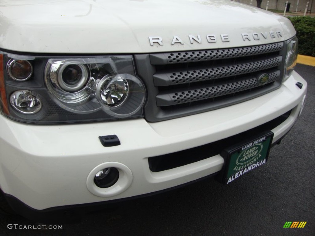 2009 Range Rover Sport HSE - Alaska White / Ebony/Ebony photo #11
