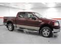 2005 Dark Toreador Red Metallic Ford F150 XLT SuperCrew 4x4  photo #6