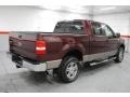 2005 Dark Toreador Red Metallic Ford F150 XLT SuperCrew 4x4  photo #25