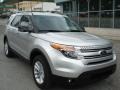 2013 Ingot Silver Metallic Ford Explorer XLT 4WD  photo #2