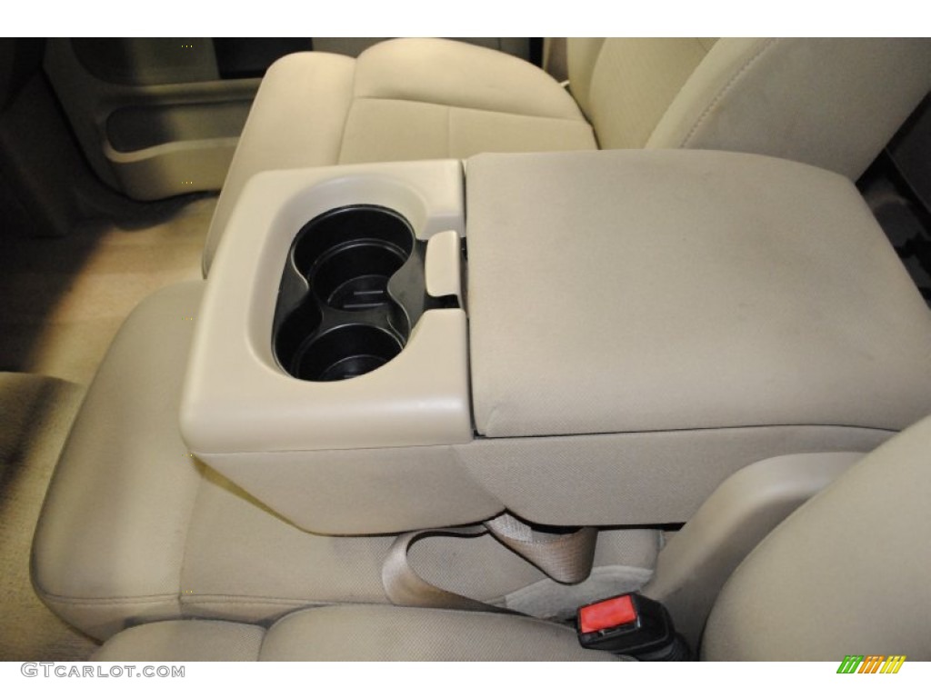 2005 F150 XLT SuperCrew 4x4 - Dark Toreador Red Metallic / Tan photo #90