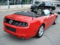 2013 Race Red Ford Mustang GT Convertible  photo #8