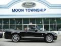 Black - Mustang V6 Premium Convertible Photo No. 1