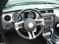 Saddle 2013 Ford Mustang V6 Premium Convertible Steering Wheel