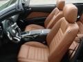 Saddle 2013 Ford Mustang V6 Premium Convertible Interior Color