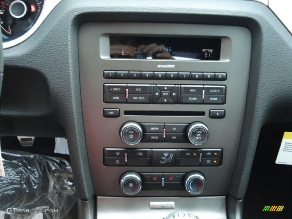 2013 Ford Mustang V6 Premium Coupe Controls Photo #64863866