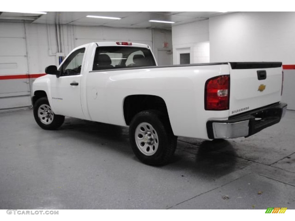 2008 Silverado 1500 Work Truck Regular Cab - Summit White / Dark Titanium photo #34