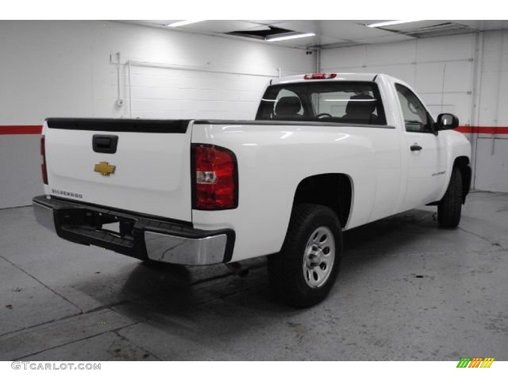 2008 Silverado 1500 Work Truck Regular Cab - Summit White / Dark Titanium photo #45