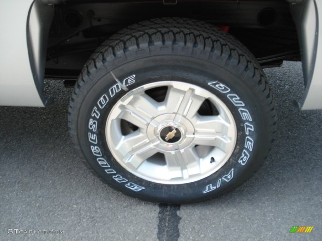 2012 Silverado 1500 LT Crew Cab 4x4 - Silver Ice Metallic / Ebony photo #9