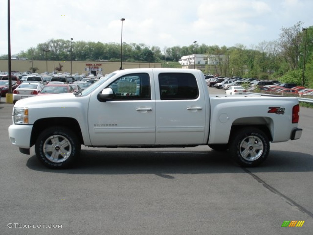 2012 Silverado 1500 LT Crew Cab 4x4 - Summit White / Ebony photo #5