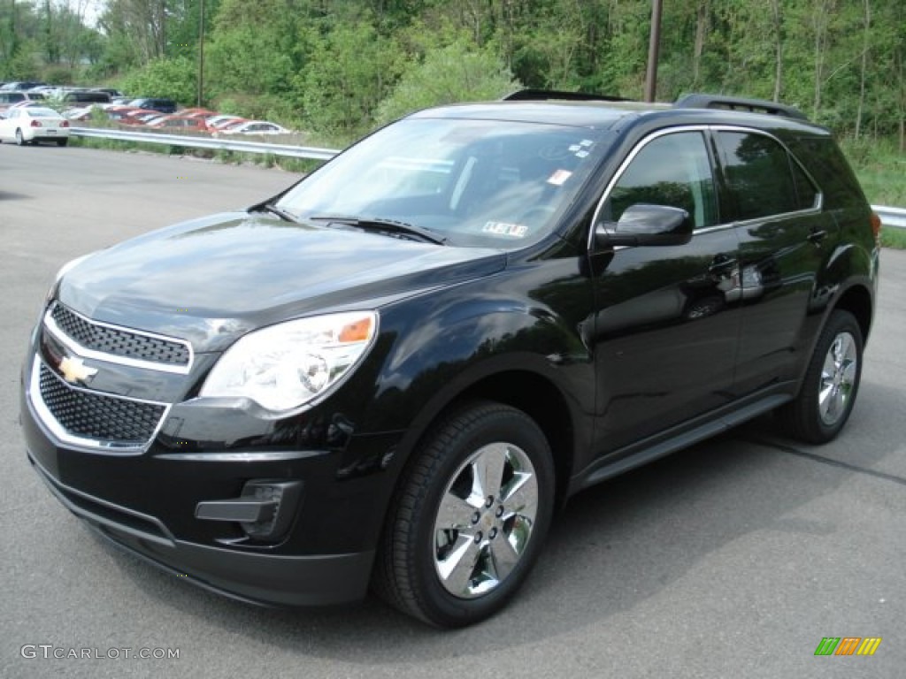 2012 Equinox LT AWD - Black / Jet Black photo #4