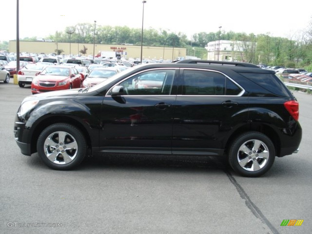 2012 Equinox LT AWD - Black / Jet Black photo #5