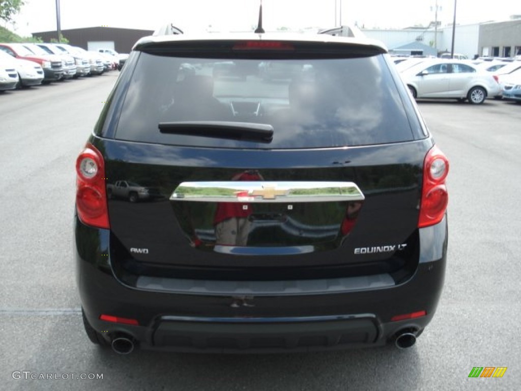 2012 Equinox LT AWD - Black / Jet Black photo #7