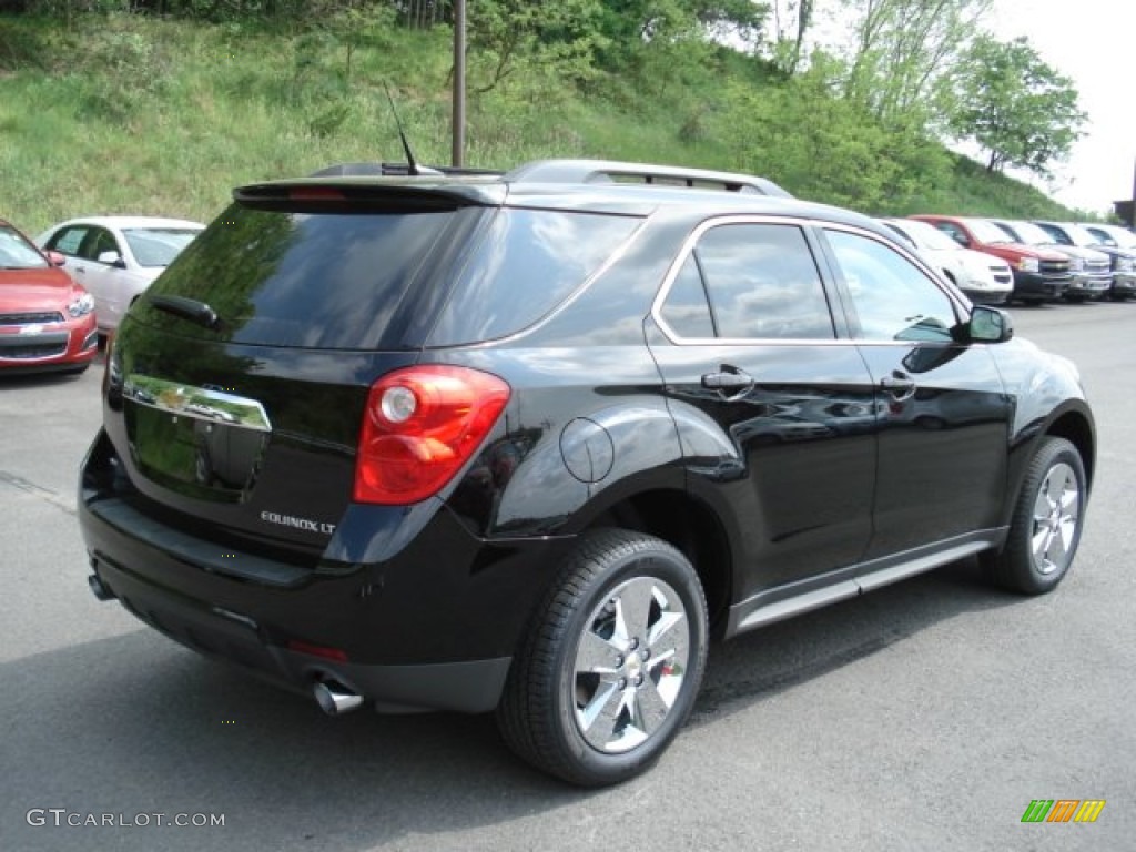 2012 Equinox LT AWD - Black / Jet Black photo #8