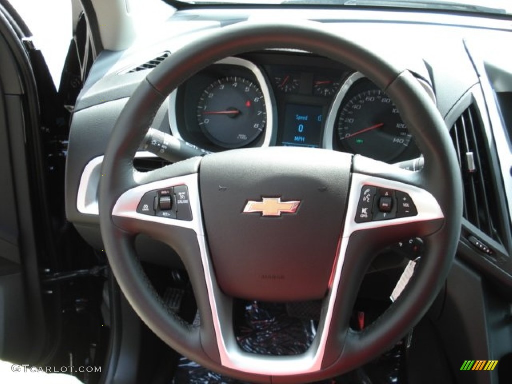 2012 Equinox LT AWD - Black / Jet Black photo #18