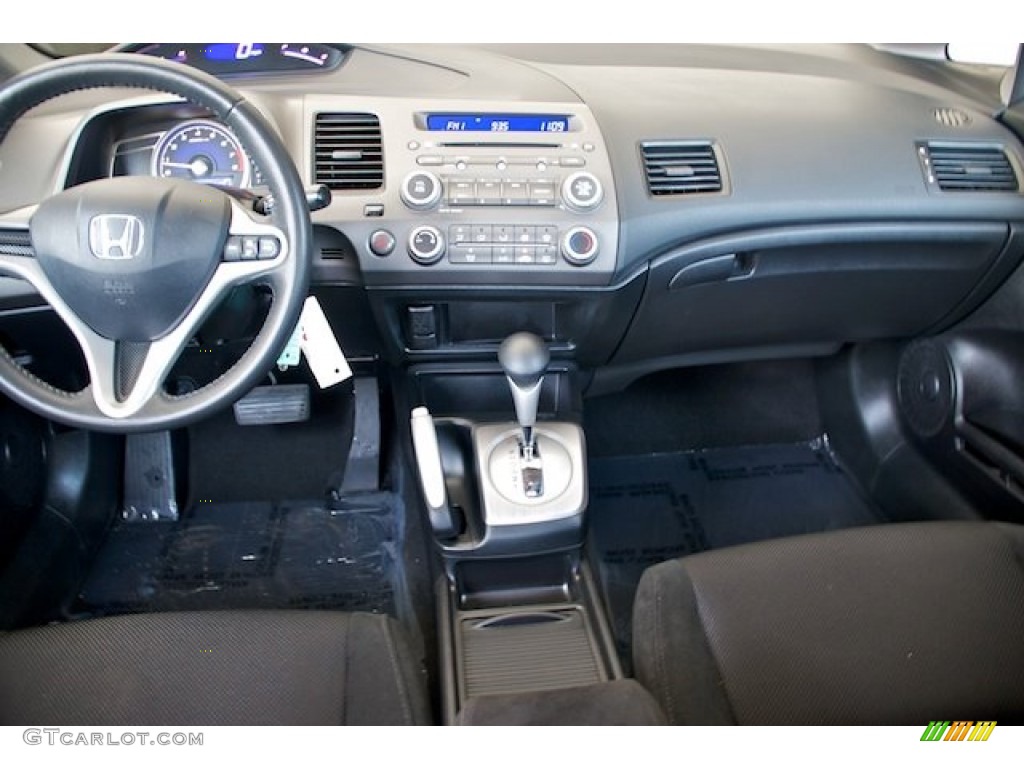 2010 Civic LX-S Sedan - Urban Titanium Metallic / Black photo #5