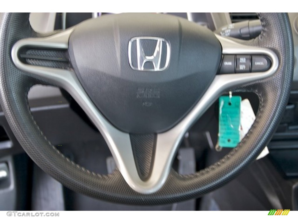 2010 Civic LX-S Sedan - Urban Titanium Metallic / Black photo #11
