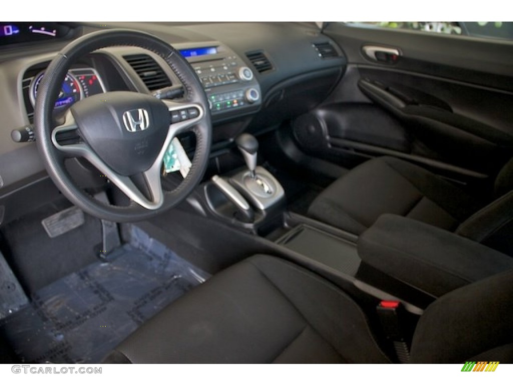 2010 Civic LX-S Sedan - Urban Titanium Metallic / Black photo #13