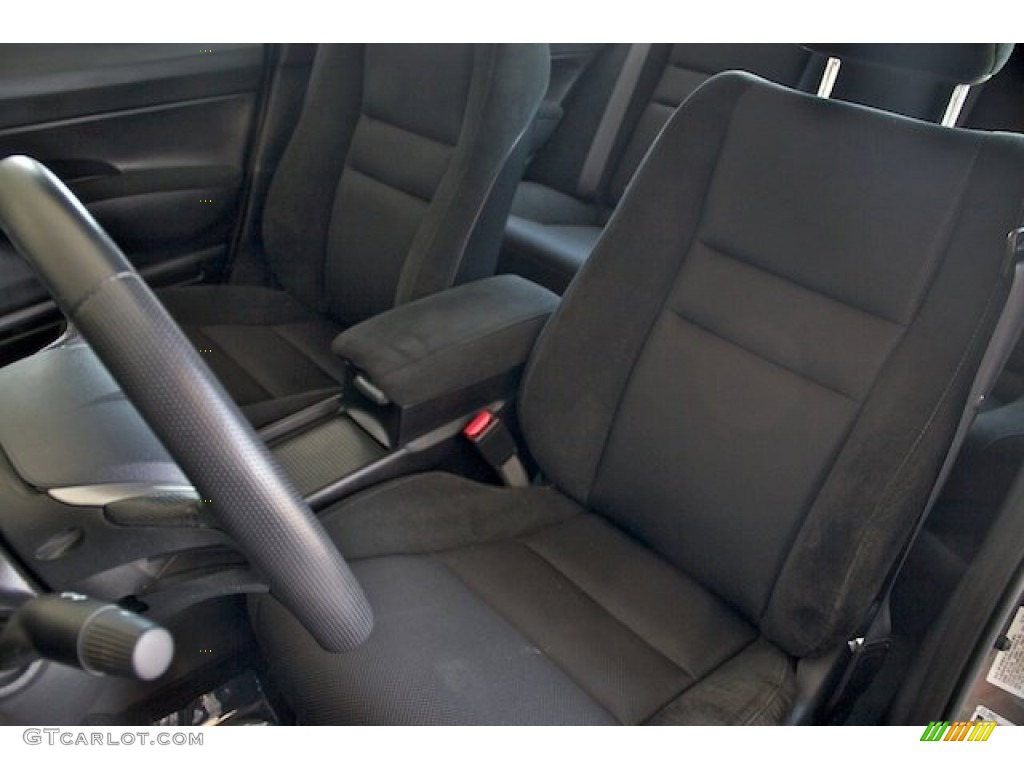 2010 Civic LX-S Sedan - Urban Titanium Metallic / Black photo #14