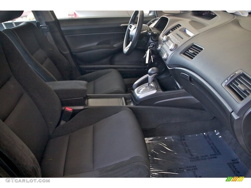 2010 Civic LX-S Sedan - Urban Titanium Metallic / Black photo #20