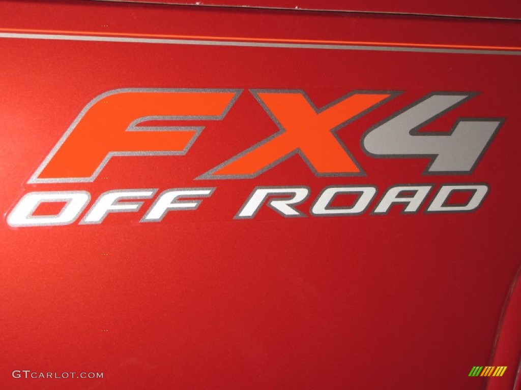 2003 F150 FX4 SuperCrew 4x4 - Toreador Red Metallic / Medium Graphite Grey photo #7