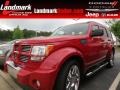 2011 Inferno Red Crystal Pearl Dodge Nitro Heat  photo #1