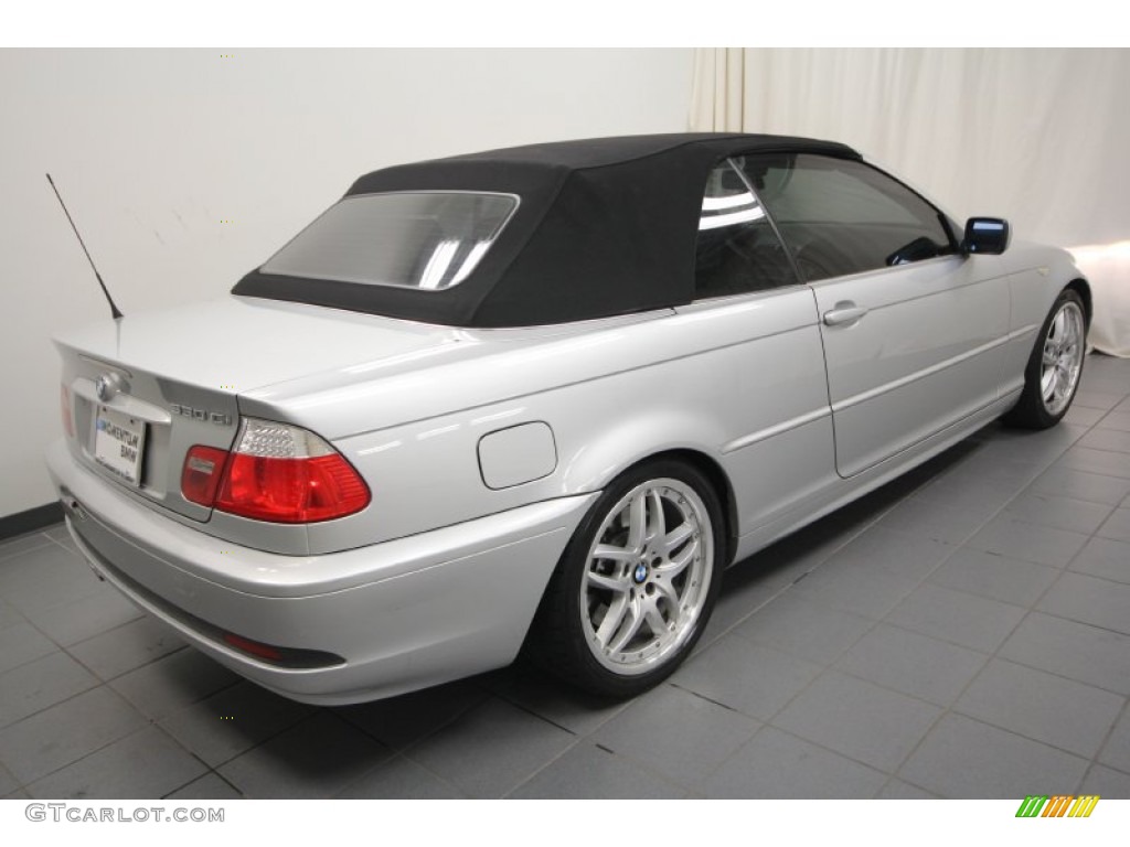 2006 3 Series 330i Convertible - Titanium Silver Metallic / Grey photo #12