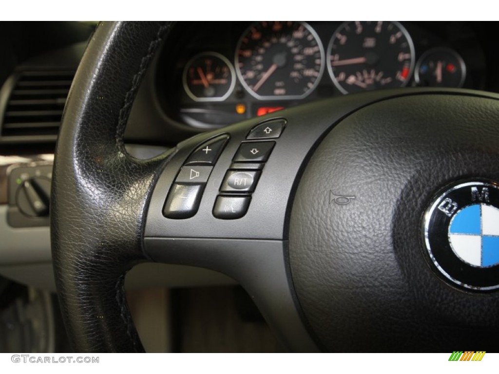 2006 3 Series 330i Convertible - Titanium Silver Metallic / Grey photo #25