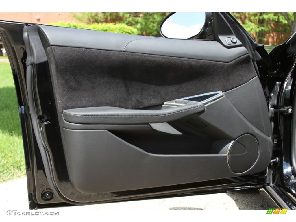 2012 Fisker Karma EcoSport Black Onyx Monotone Door Panel Photo #64871195