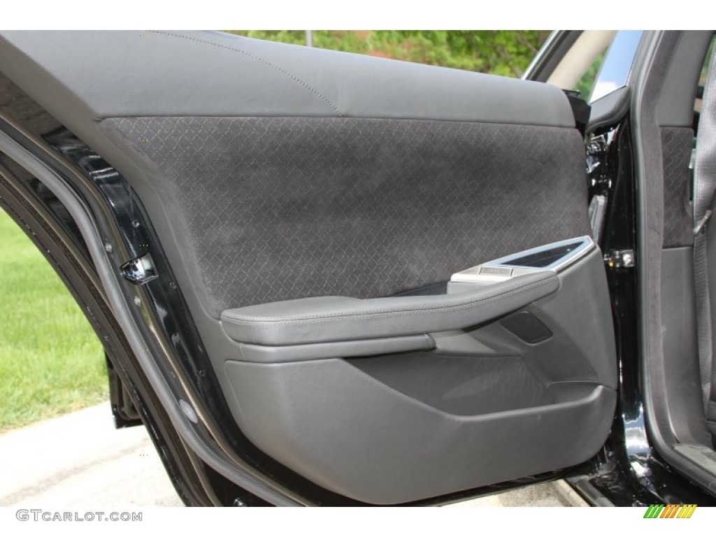 2012 Fisker Karma EcoSport Black Onyx Monotone Door Panel Photo #64871255