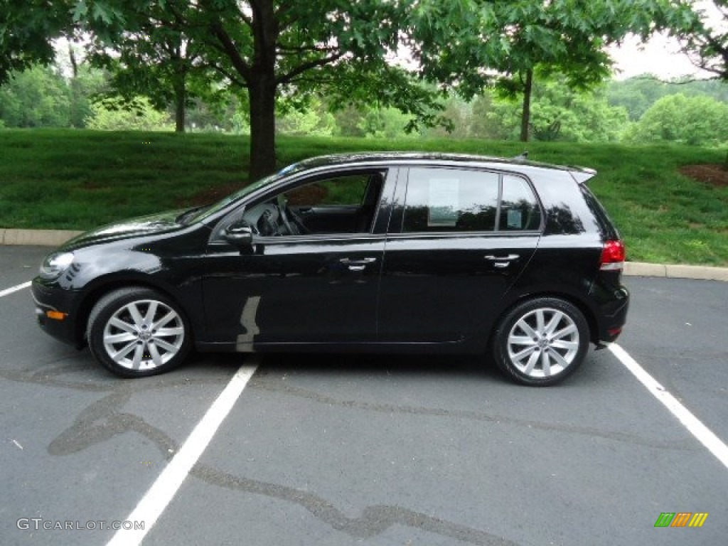 Black 2011 Volkswagen Golf 2 Door TDI Exterior Photo #64871465