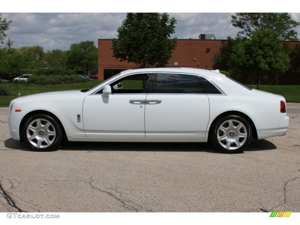Arctic White 2012 Rolls-Royce Ghost Extended Wheelbase Exterior Photo #64871648