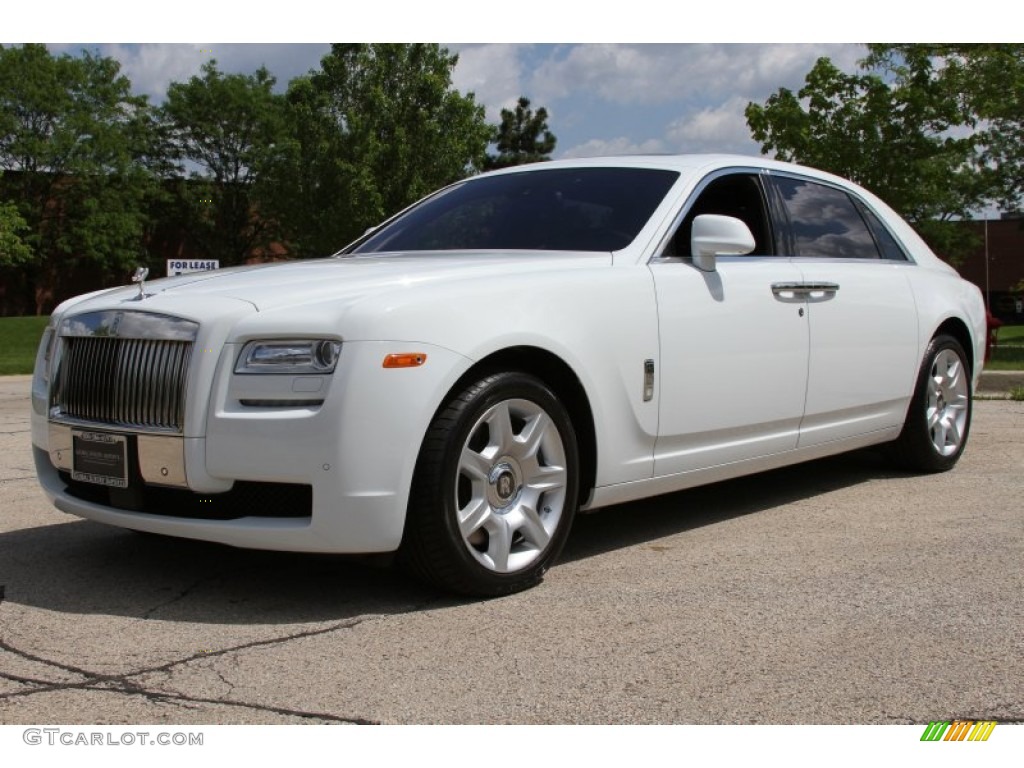 2012 Ghost Extended Wheelbase - Arctic White / Black photo #9