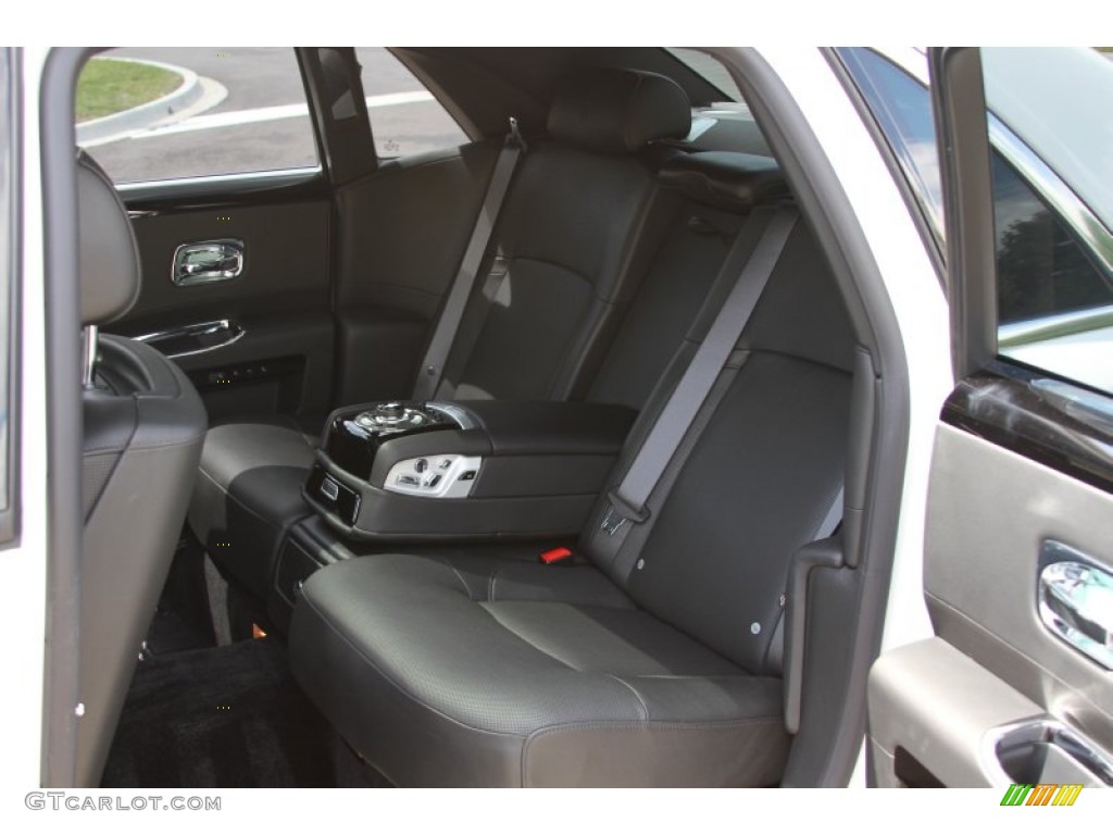 Black Interior 2012 Rolls-Royce Ghost Extended Wheelbase Photo #64871834