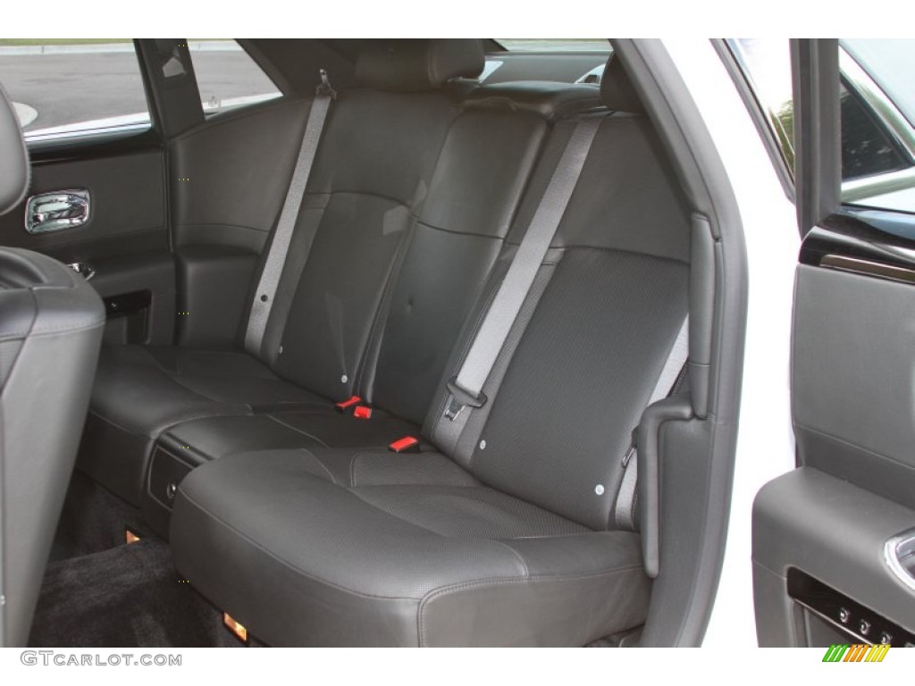 2012 Rolls-Royce Ghost Extended Wheelbase Rear Seat Photos