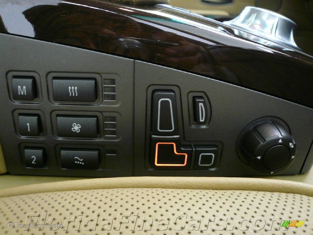 2004 7 Series 745Li Sedan - Alpine White / Dark Beige/Beige III photo #19