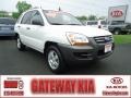 2008 Clear White Kia Sportage LX  photo #1