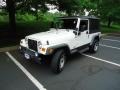2004 Stone White Jeep Wrangler Sport 4x4  photo #3