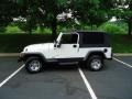 2004 Stone White Jeep Wrangler Sport 4x4  photo #4