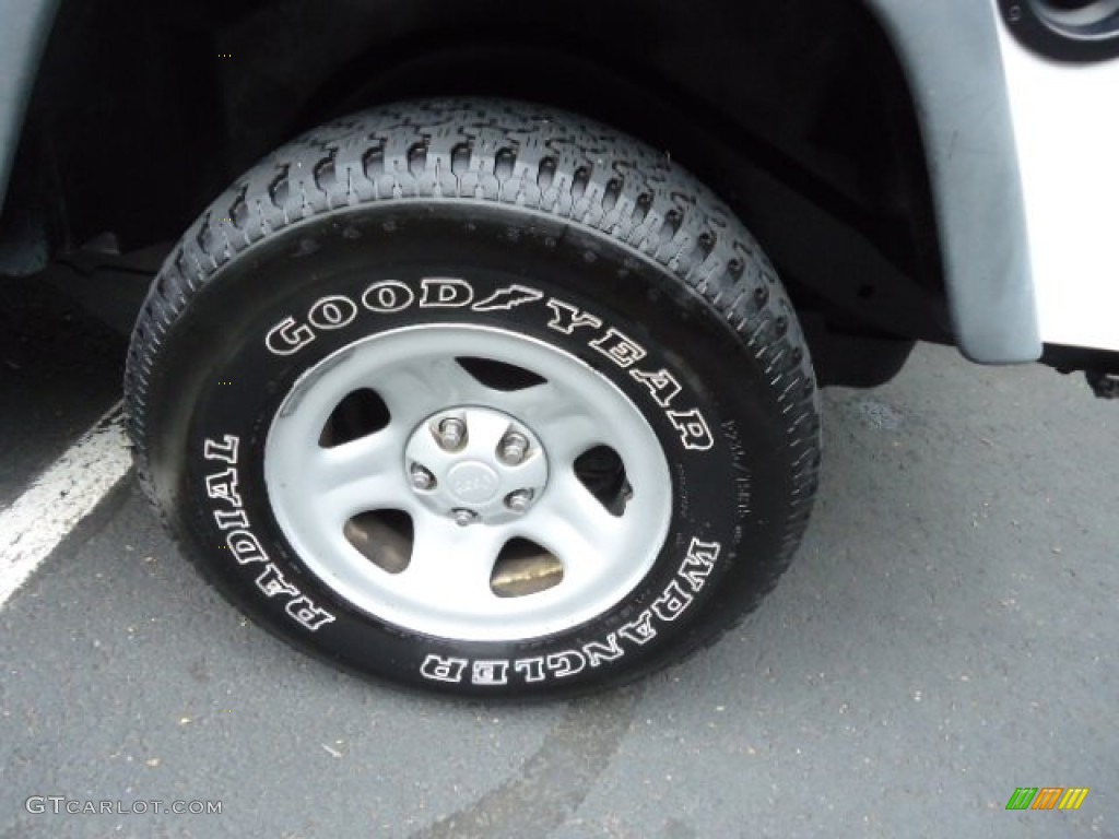 2004 Wrangler Sport 4x4 - Stone White / Dark Slate Gray photo #24