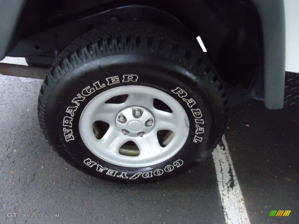 2004 Wrangler Sport 4x4 - Stone White / Dark Slate Gray photo #27