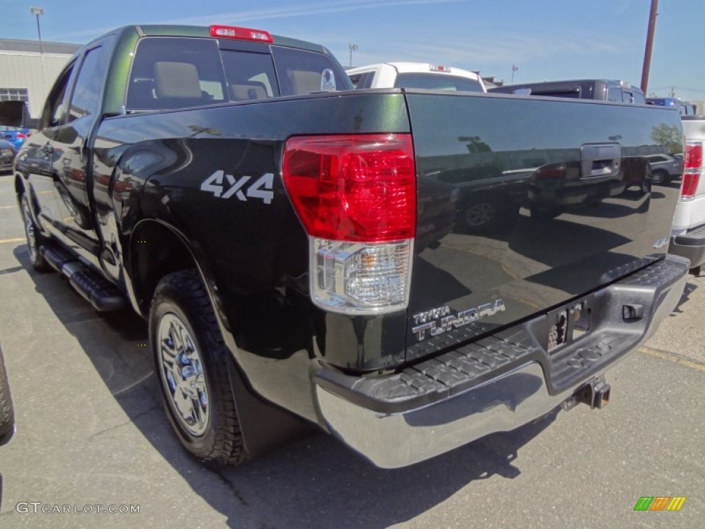 2010 Tundra Double Cab 4x4 - Spruce Green Mica / Sand Beige photo #2