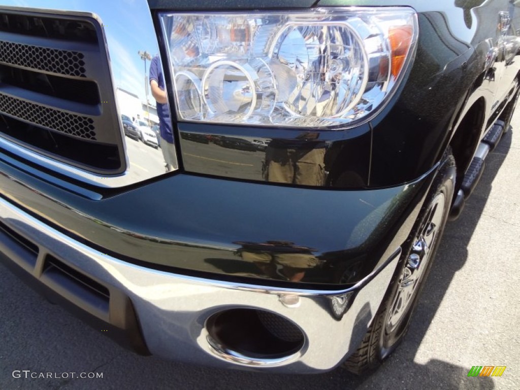 2010 Tundra Double Cab 4x4 - Spruce Green Mica / Sand Beige photo #5